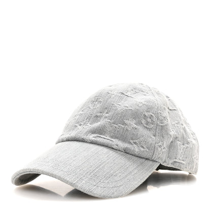 Louis Vuitton Monogram Denim Cap S Grey 1 of 8