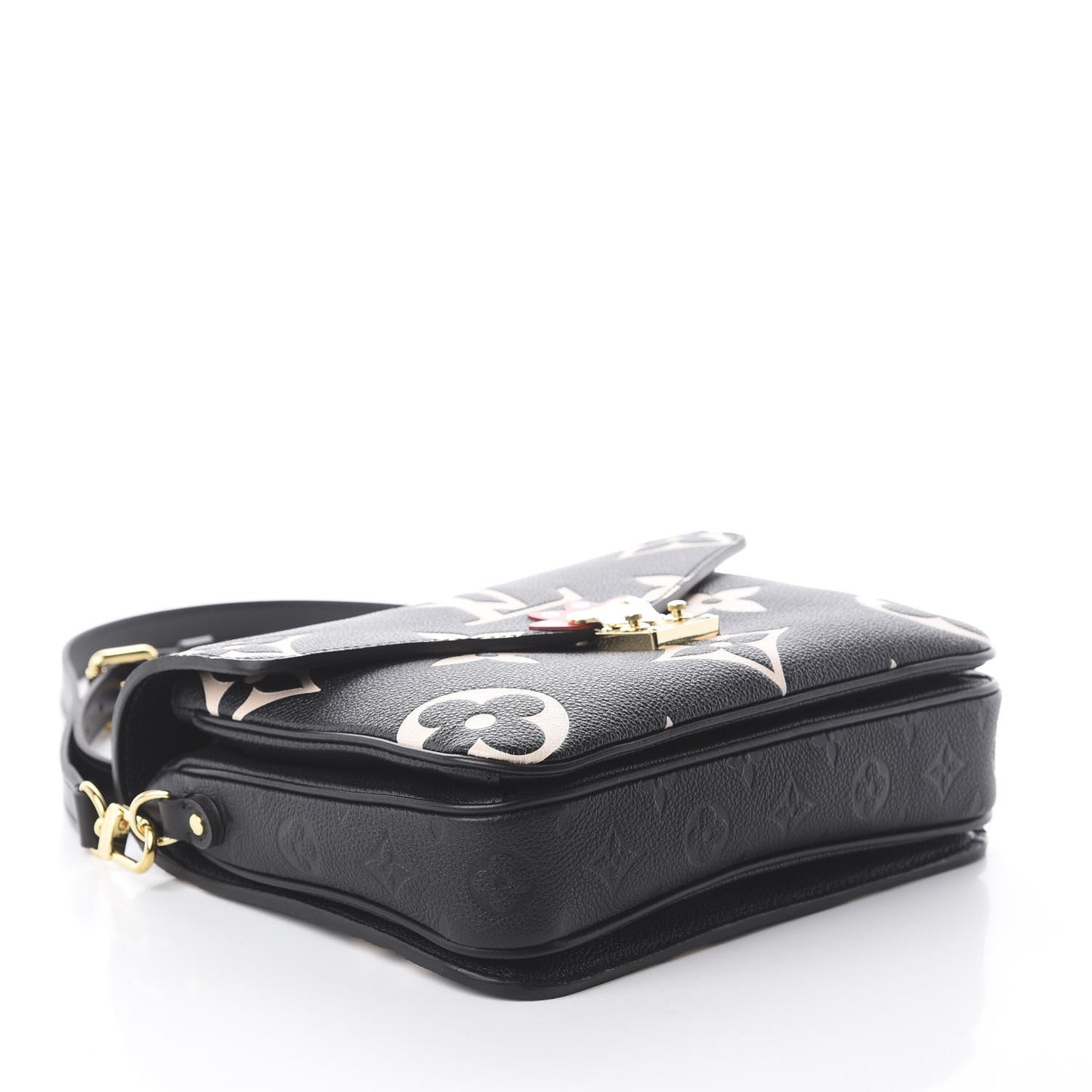 Empreinte Monogram Giant Crafty Pochette Metis Black Creme