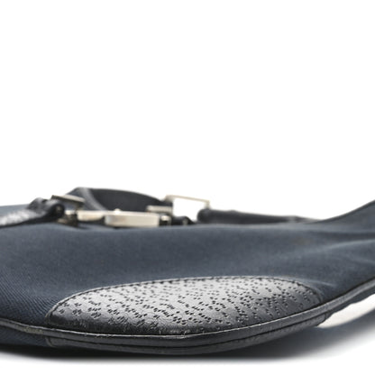 Gucci Canvas Bamboo Small Jackie O Hobo Black 10 of 10