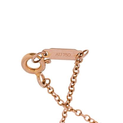 Tiffany 18K Rose Gold Diamond Atlas Bar Pierced Bracelet 4 of 5