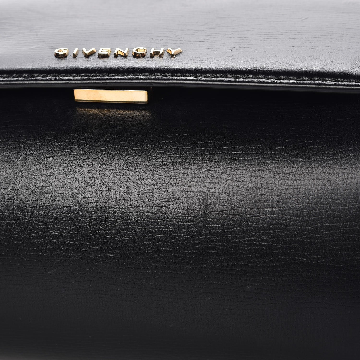 Givenchy Textured Calfskin Mini Pandora Box Chain Crossbody Bag Black 8 of 10