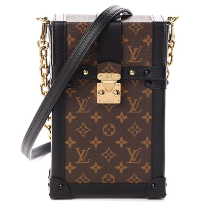 Louis Vuitton Monogram Pochette Trunk Verticale Black 1 of 9