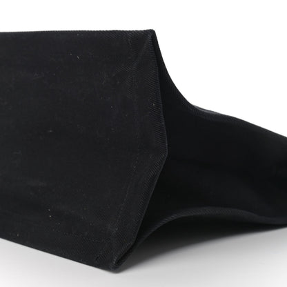 Saint Laurent Linen Calfskin Rive Gauche Tote Black 9 of 10