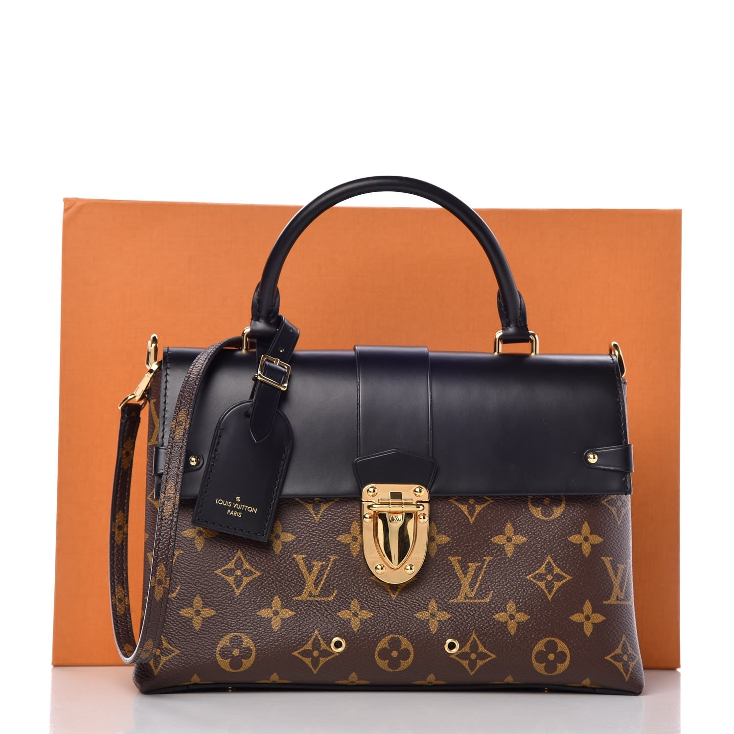 Louis Vuitton Monogram One Handle Flap Bag MM 8 of 8