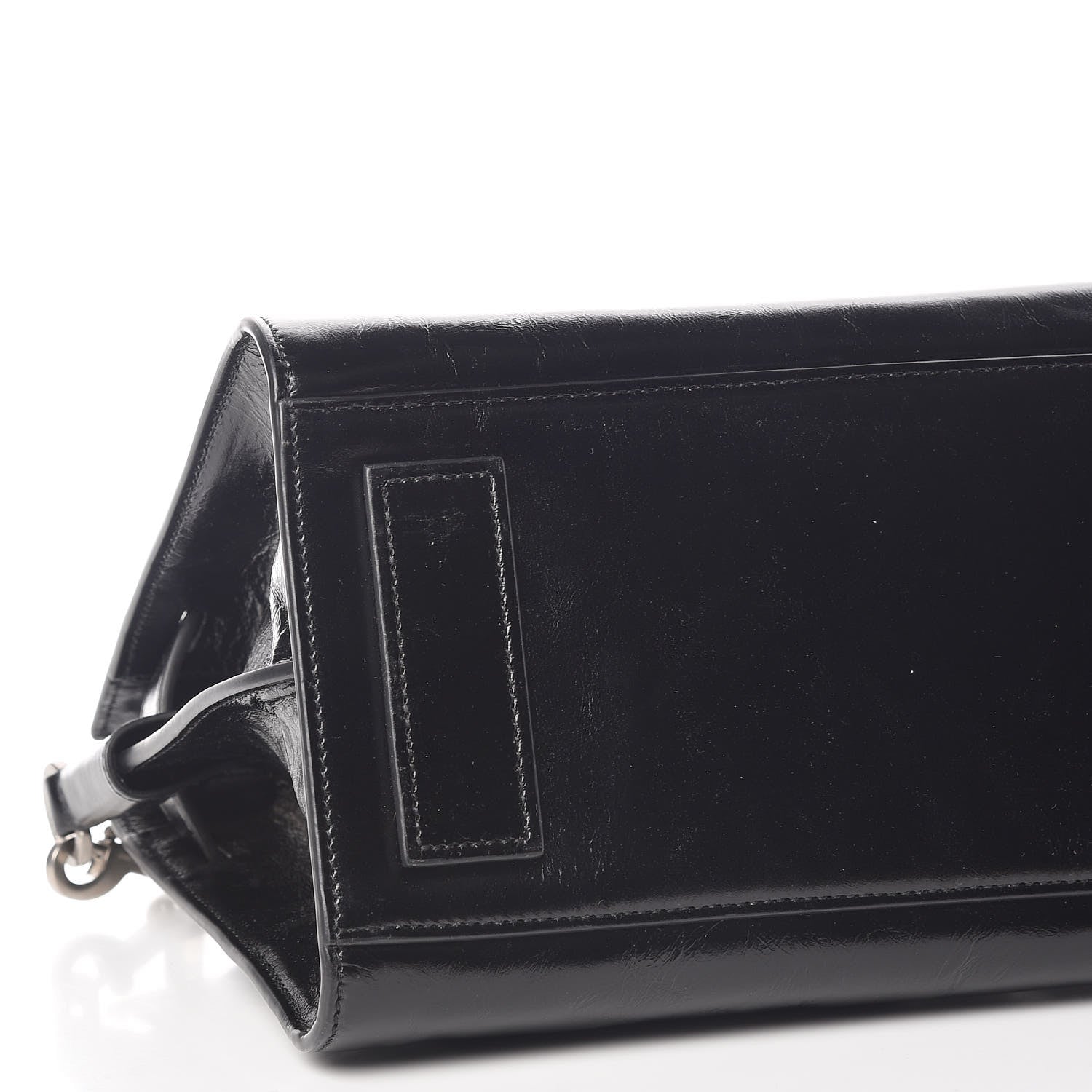 Saint Laurent Glace Calfskin Baby Souple Sac De Jour Black 9 of 10