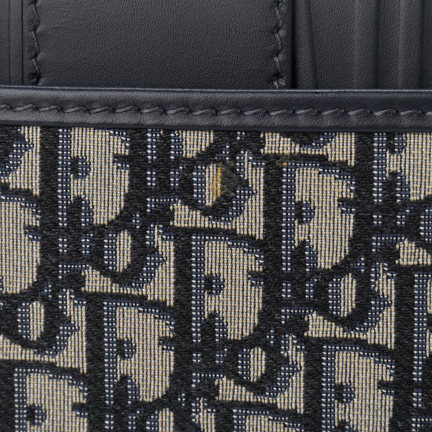 Christian Dior Oblique 30 Montaigne Chain Flap Bag Blue 11 of 12