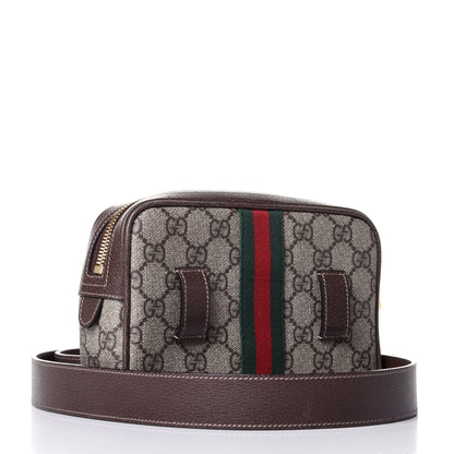 Gucci GG Supreme Monogram Small Ophidia Belt Bag 95 38 Dark Brown 2 of 6