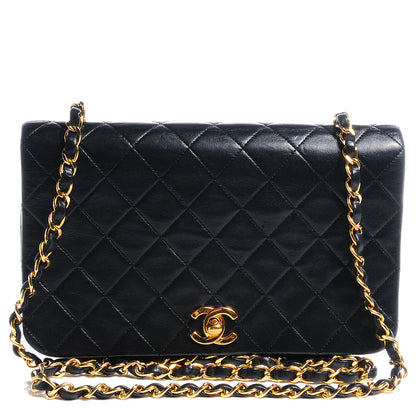 Chanel Lambskin Small Single Flap Bag Black 1 of 9