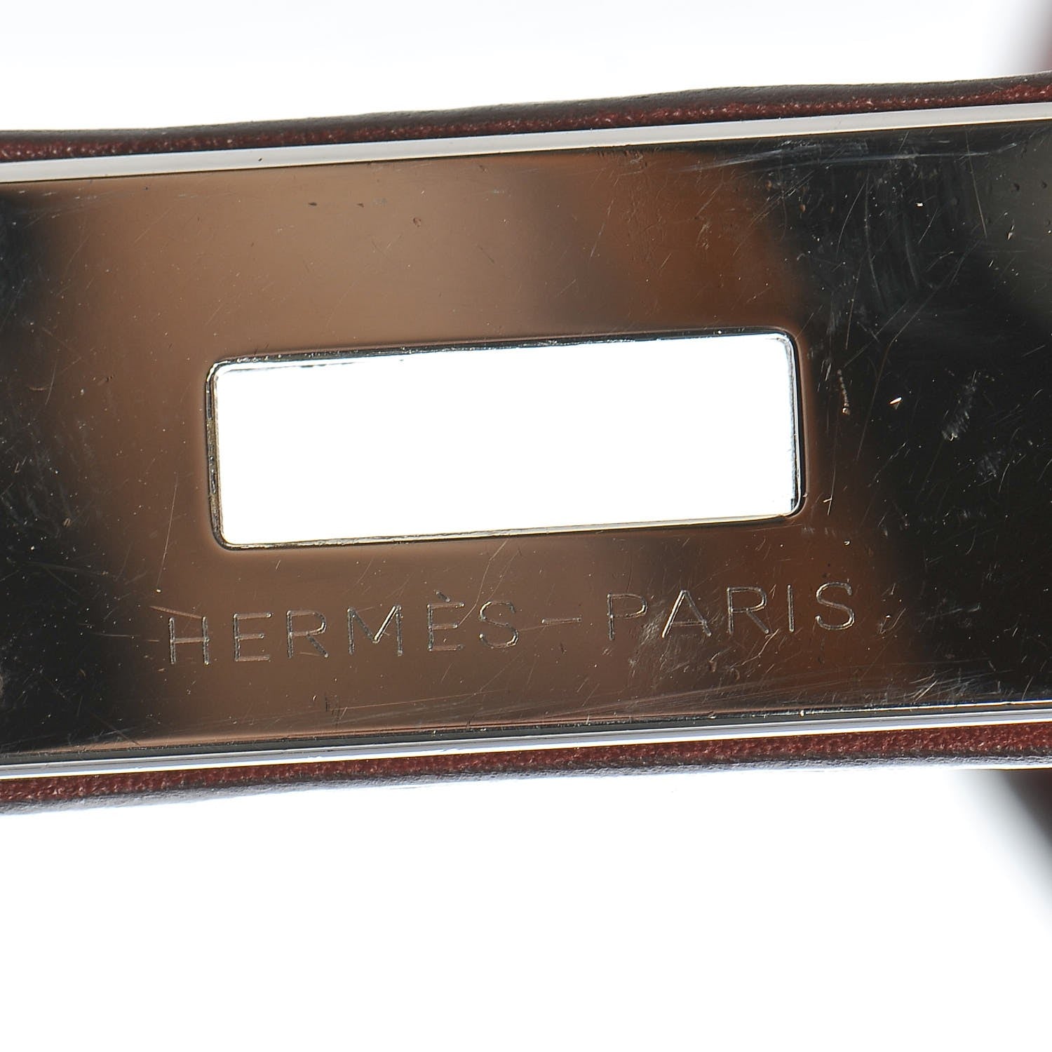 Hermes Veau Sikkim Kelly Relax 50 Rouge H 16 of 31