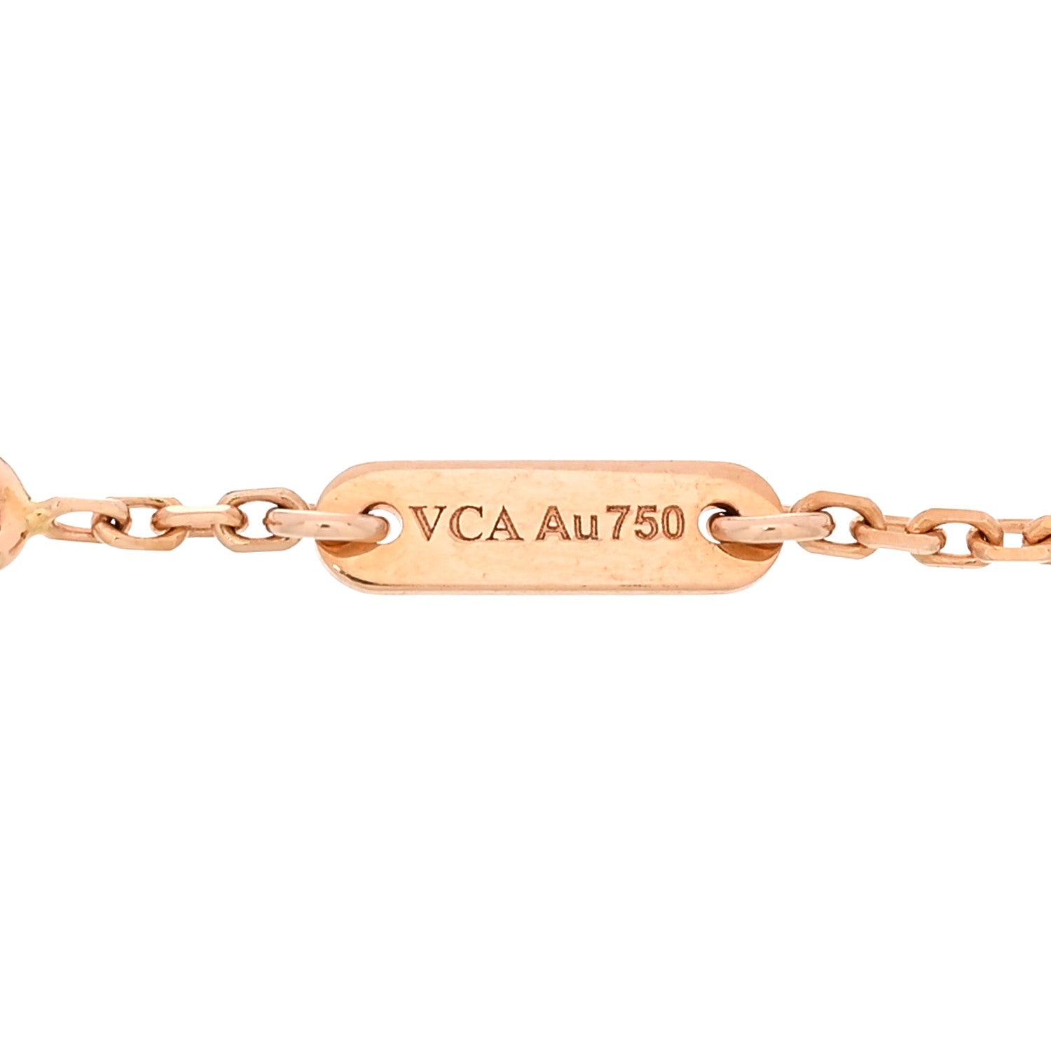 Van Cleef & Arpels 18K Rose Gold Sweet Alhambra Bracelet 3 of 4