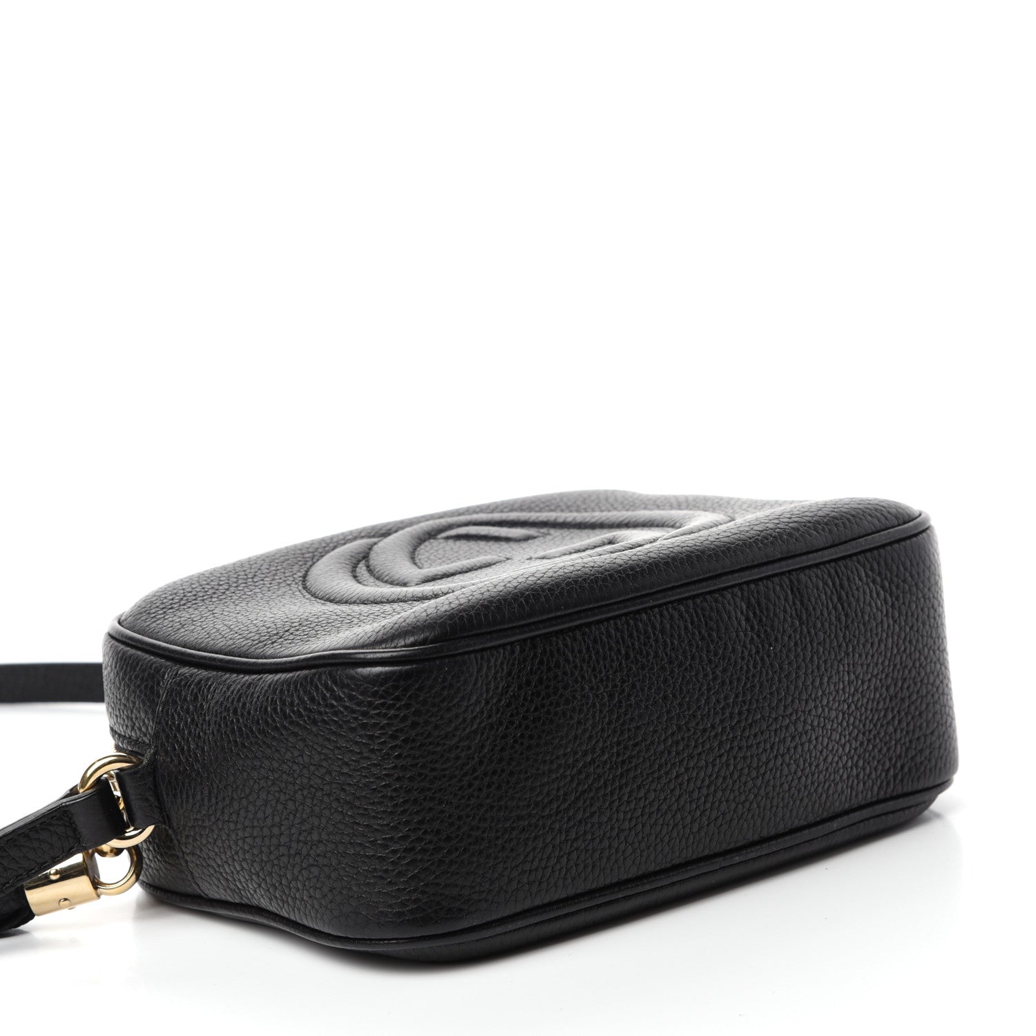 Gucci Pebbled Calfskin Small Soho Disco Bag Black 4 of 11