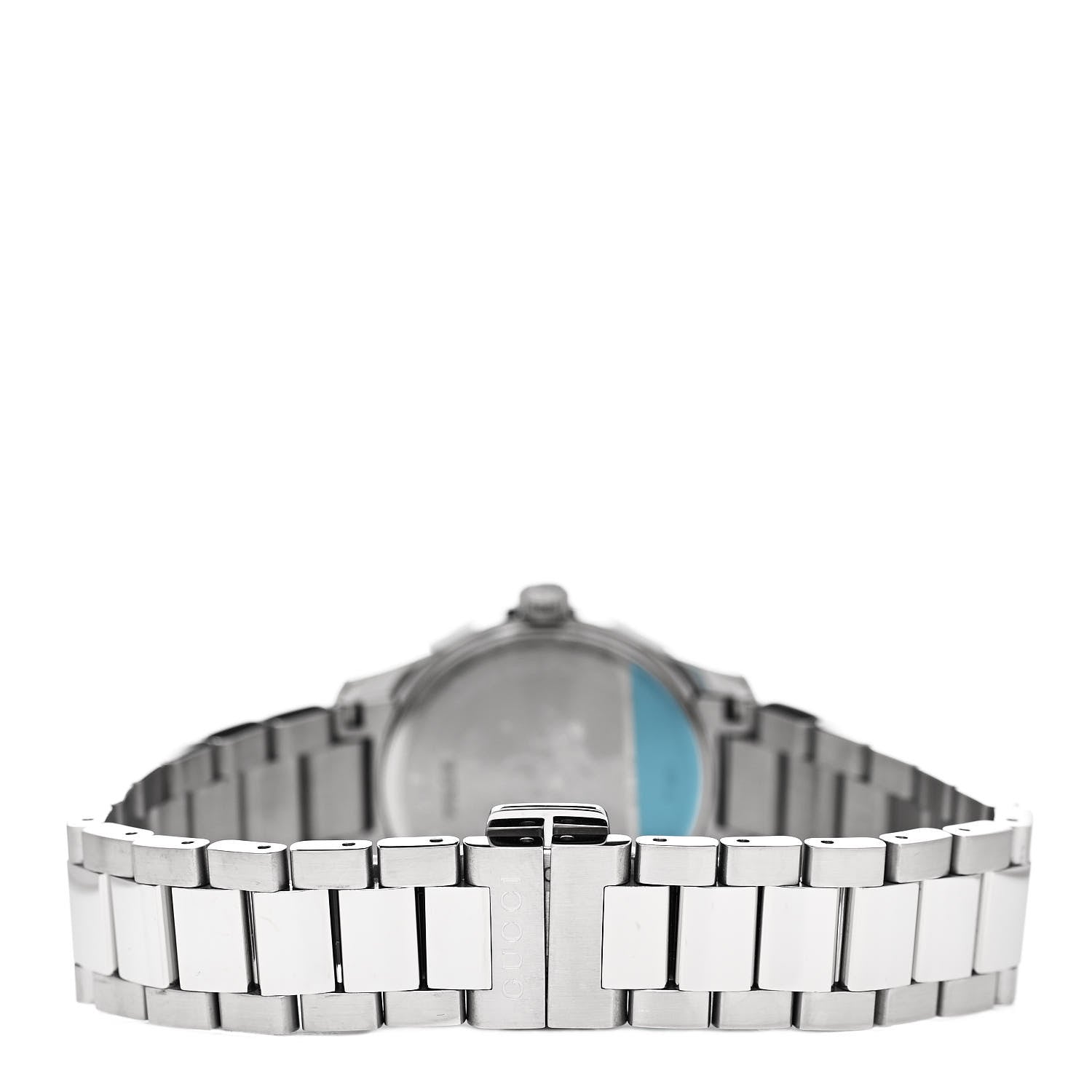 Gucci Stainless Steel Pink Mother of Pearl 27mm G-Timeless Cat Quartz Watch 3 of 4