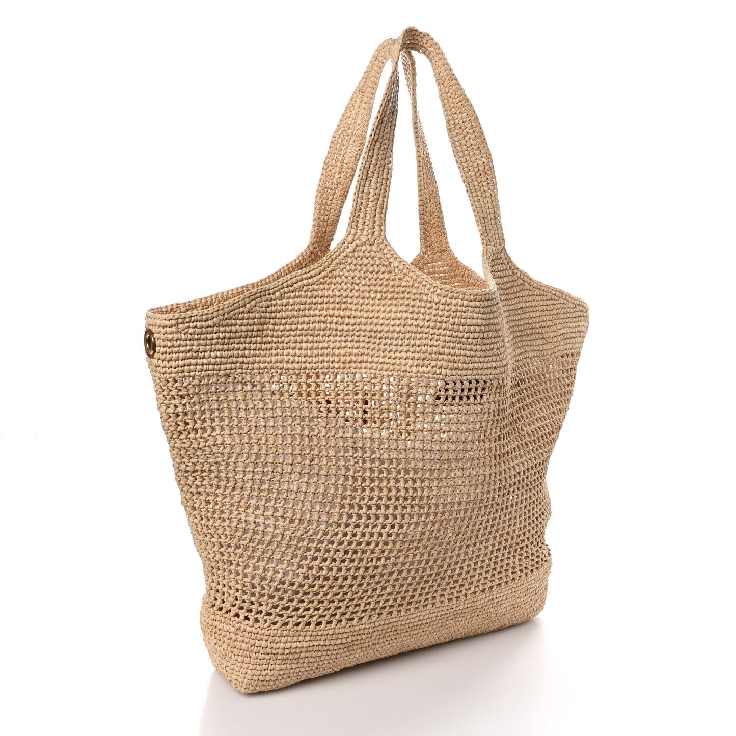 Raffia Icare Shopping Tote Natural