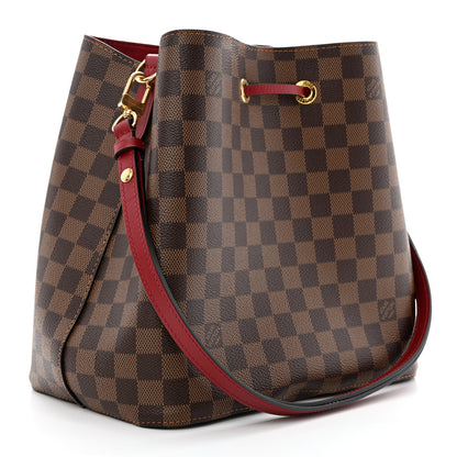 Louis Vuitton Damier Ebene Neonoe MM Cherry Berry 3 of 10