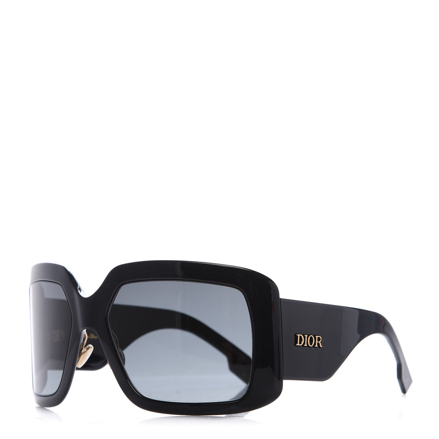 Acetate DiorSo Light 2 Shield Sunglasses Black