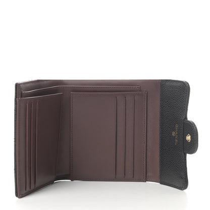 Chanel Caviar Quilted Compact Flap Wallet Black 5 of 9