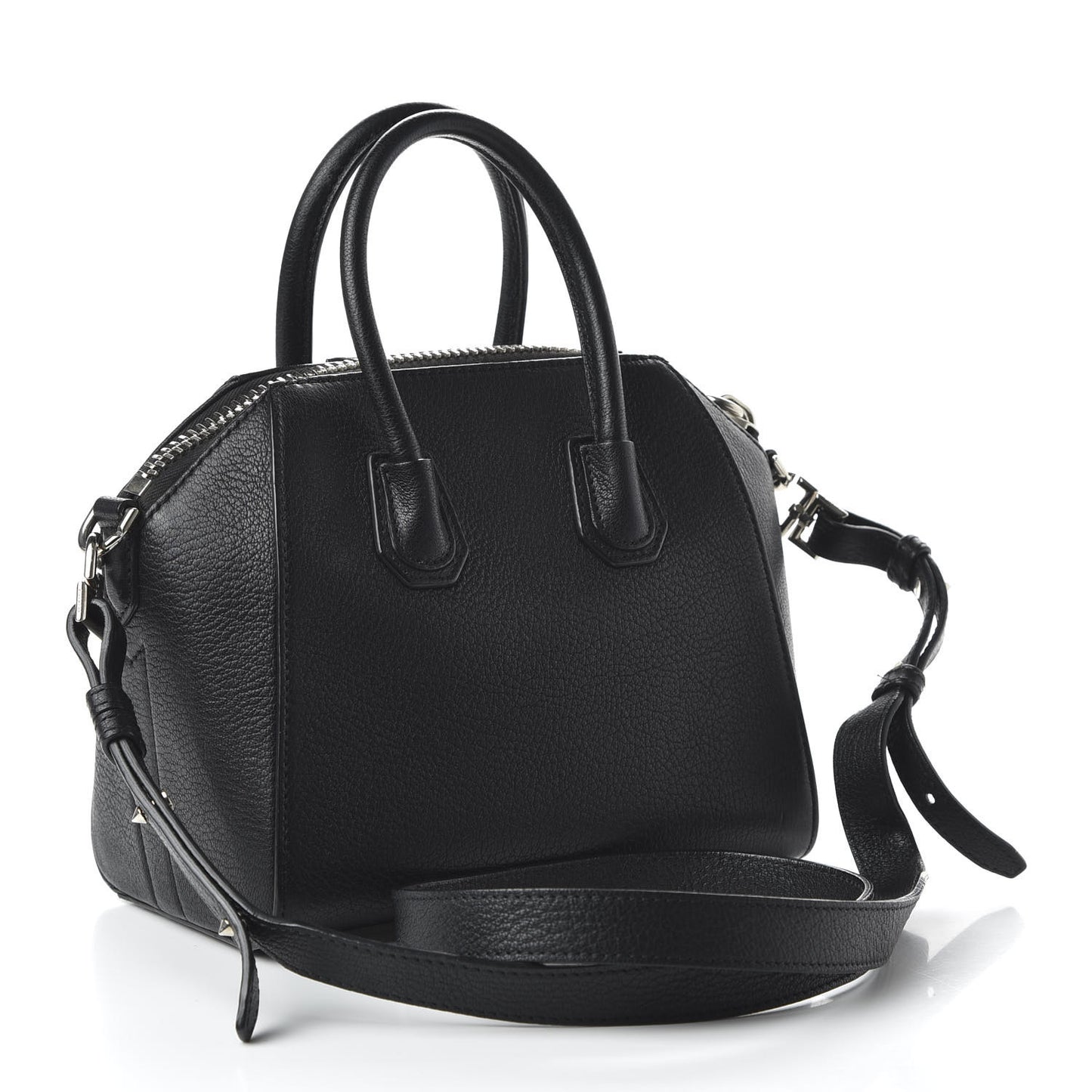 Sugar Goatskin Mini Antigona Black