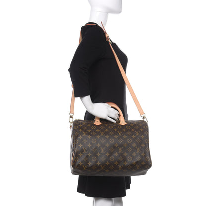 Louis Vuitton Monogram Speedy Bandouliere 35 2 of 10