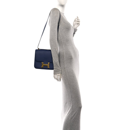 Hermes Epsom Constance 24 Bleu Saphir 2 of 10