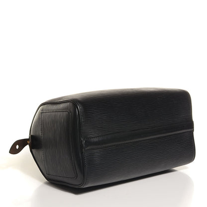 Louis Vuitton Epi Speedy 25 Black 4 of 7