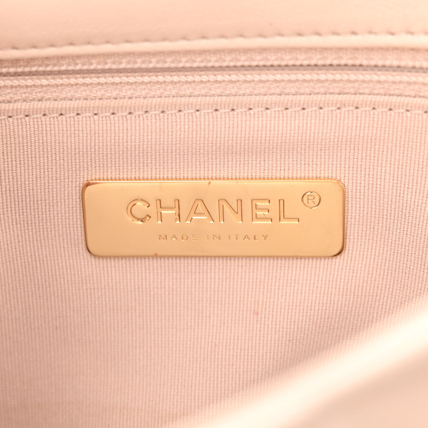 Chanel Lambskin Quilted Medium Chanel 19 Flap Beige 6 of 10
