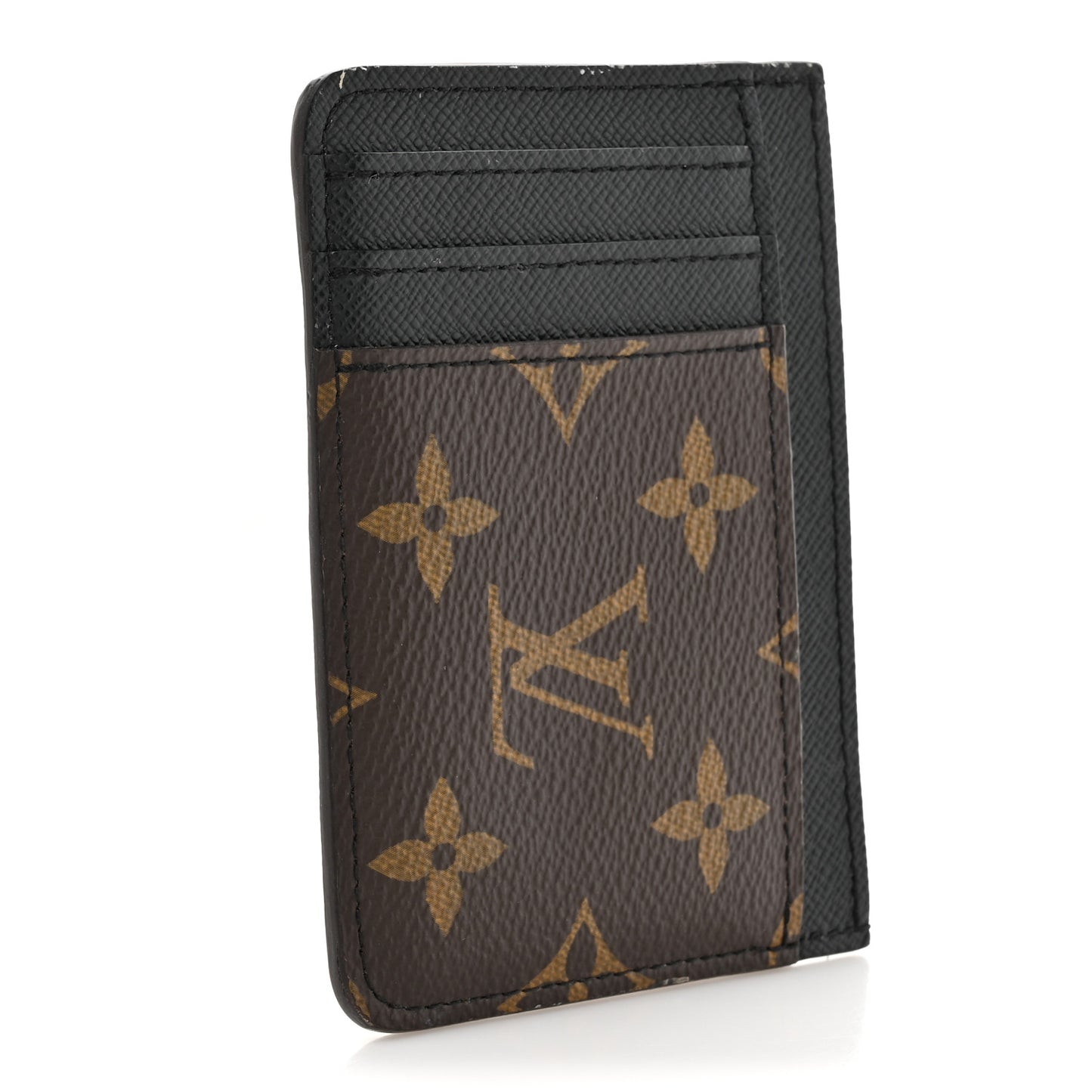 Reverse Monogram Side Up Card Holder