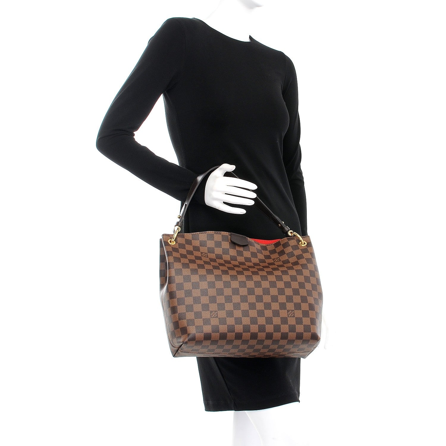 Louis Vuitton Damier Ebene Graceful PM 2 of 7