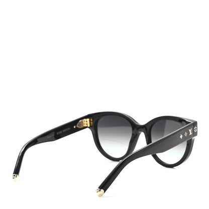 Louis Vuitton Acetate My Monogram Square Sunglasses Z1526W Black 4 of 8