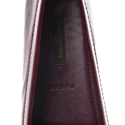 Louis Vuitton Patent Calfskin Oxford Loafers 36.5 Rouge Fauviste 8 of 8