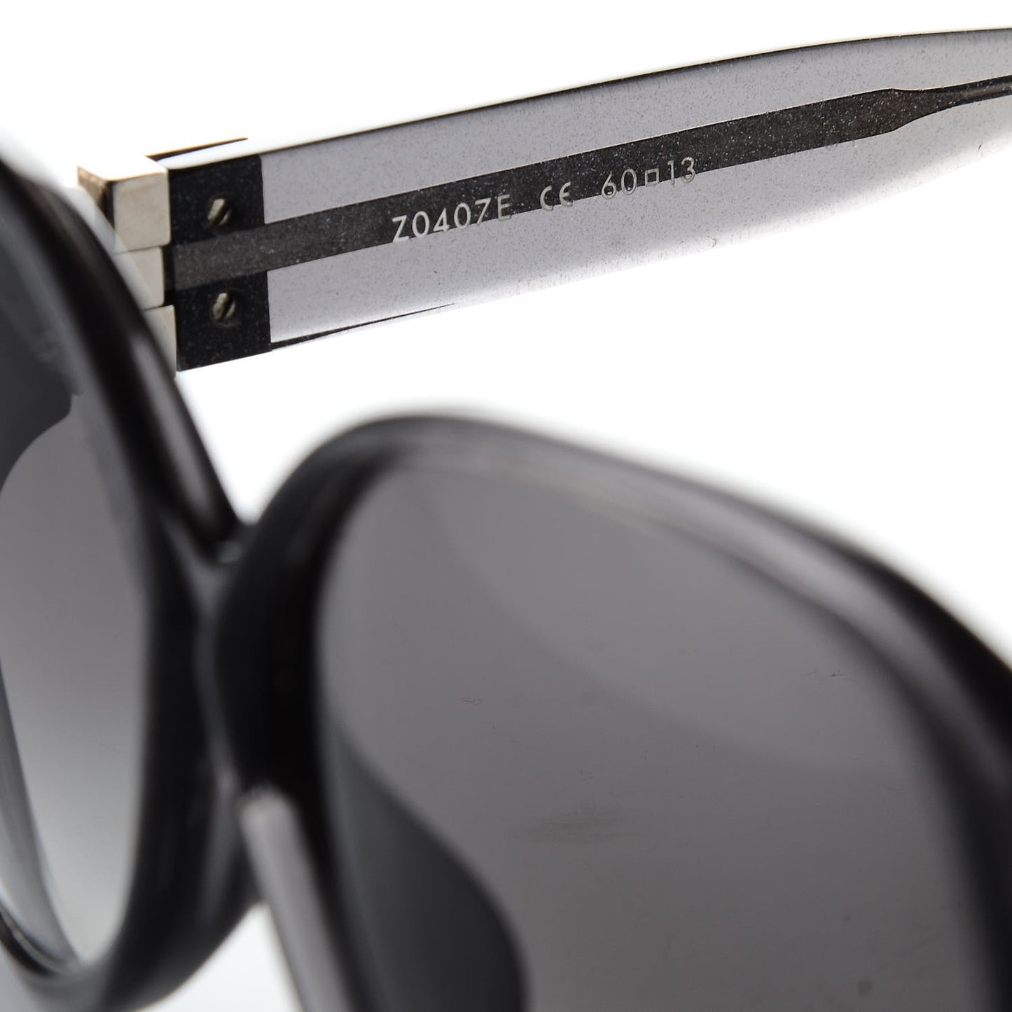 Soupcon Oversized Sunglasses Z0407E Grey Glitter