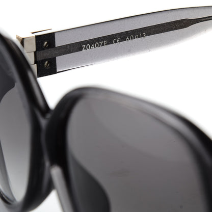 Louis Vuitton Soupcon Oversized Sunglasses Z0407E Grey Glitter 6 of 8
