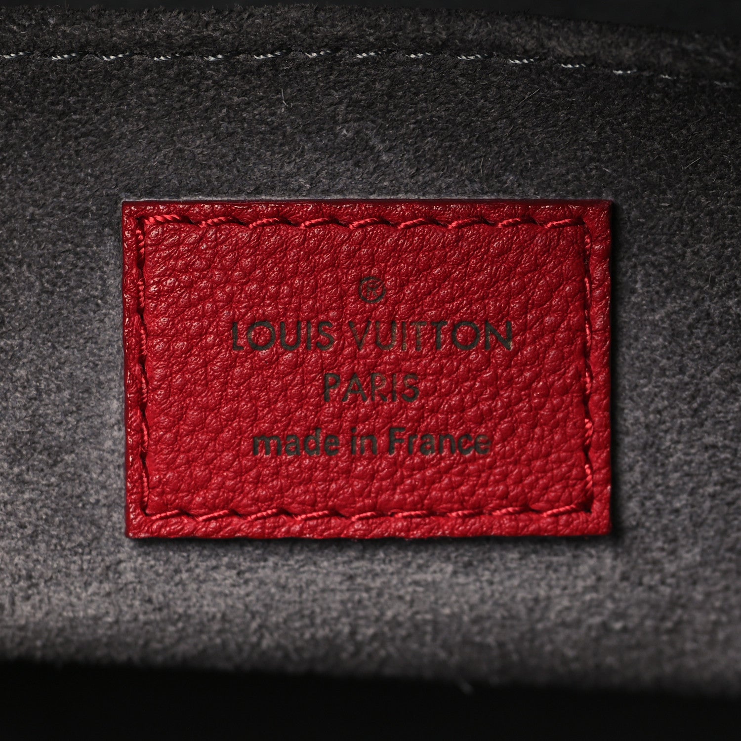 Louis Vuitton Veau Cachemire SC Bag PM Cherry 6 of 10