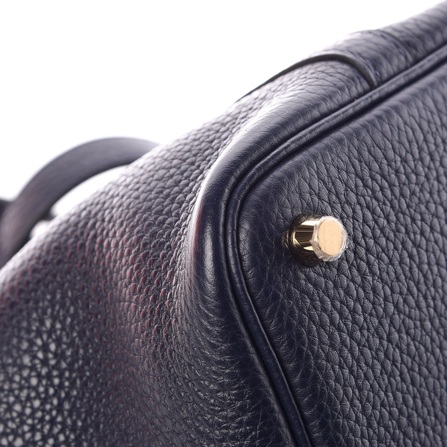 Hermes Taurillon Clemence Picotin Lock 18 PM Bleu Nuit 8 of 12
