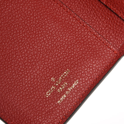 Louis Vuitton Empreinte Compact Curieuse Wallet Cherry 6 of 8