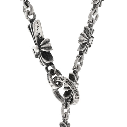 Chrome Hearts Sterling Silver Tiny E Rosary Necklace 4 of 4