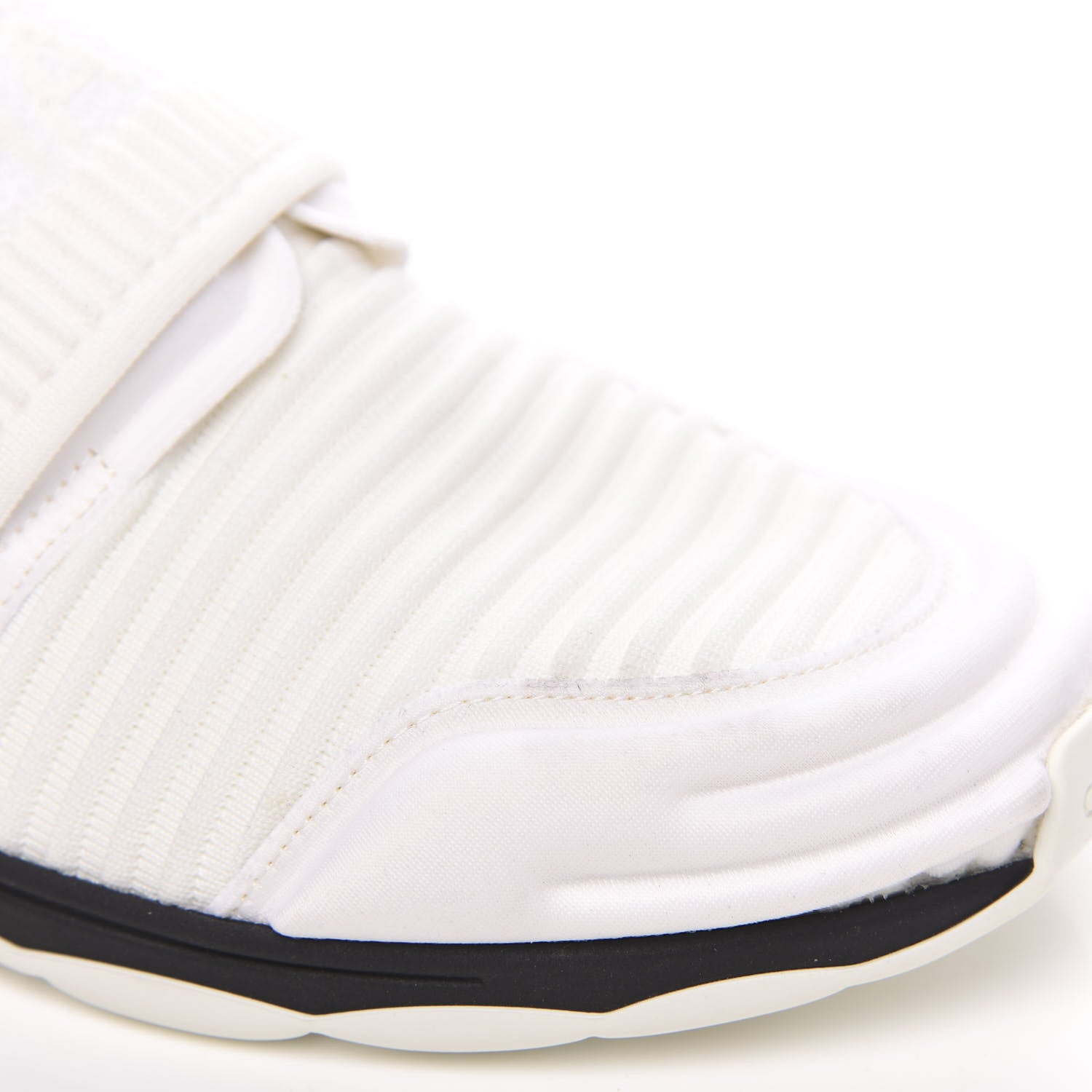 Chanel Stretch Fabric CC Sneakers 36.5 White 8 of 11