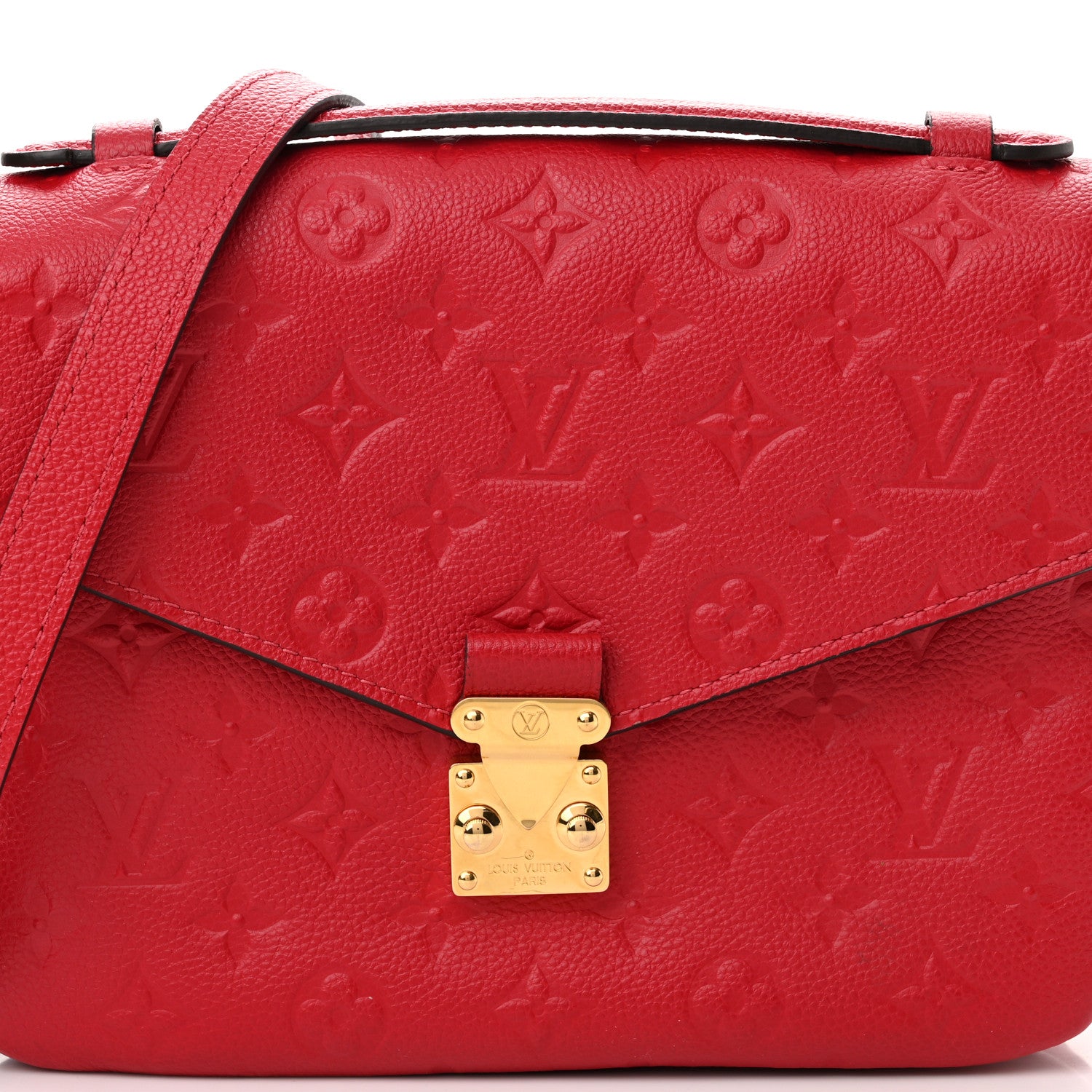 Louis Vuitton Empreinte Pochette Metis Scarlet 8 of 10