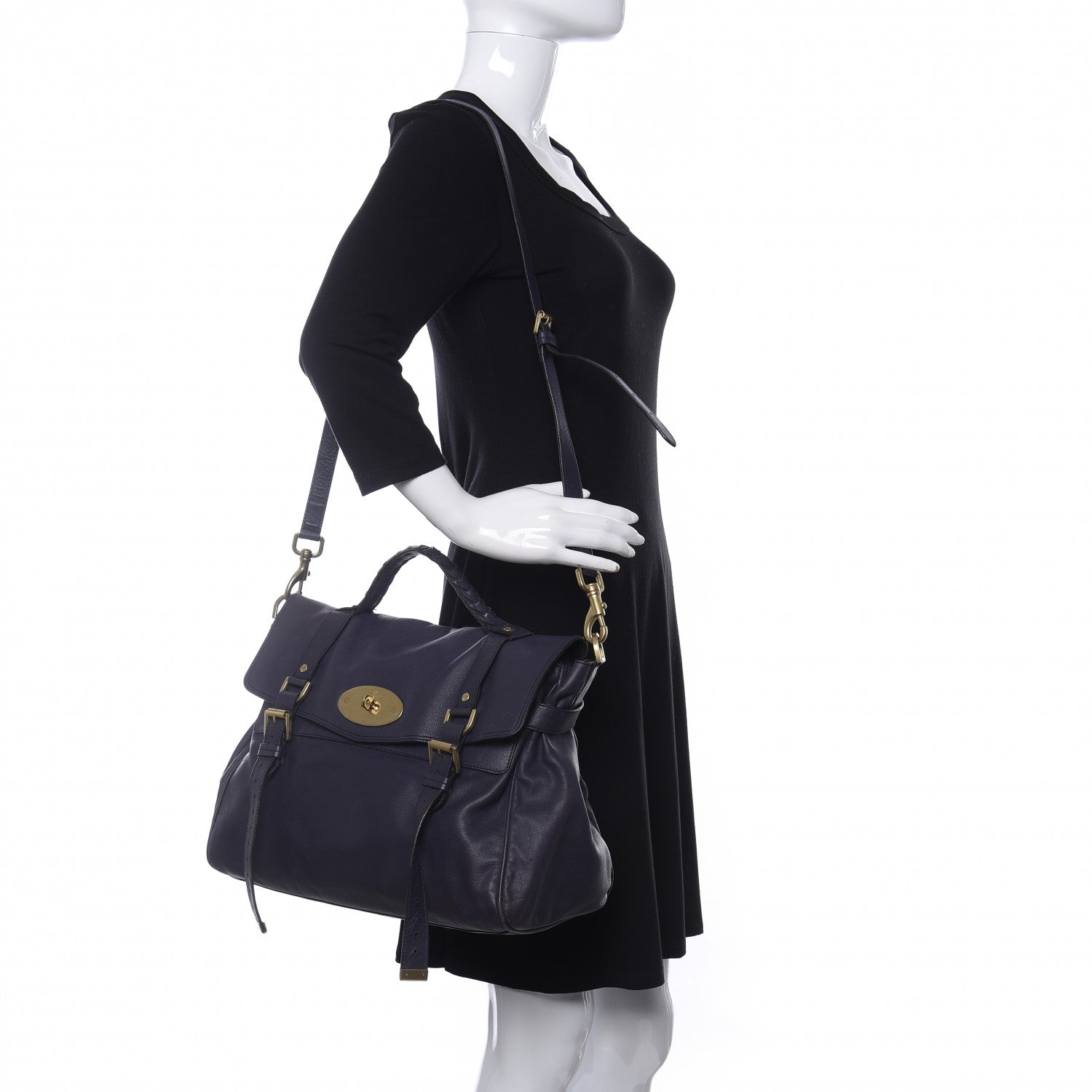 Mulberry Oversized Alexa Grape 2 of 10