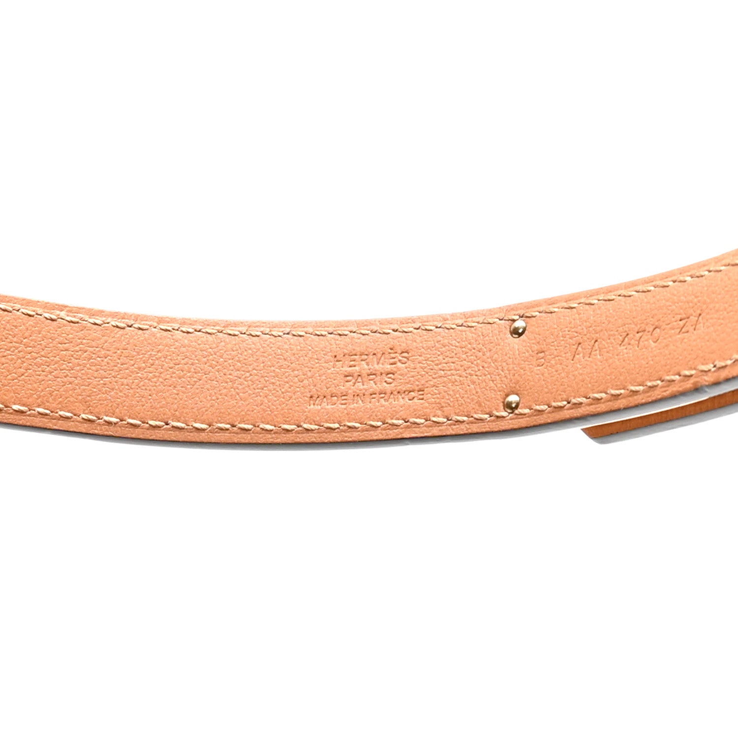 Hermes Epsom Kelly Belt Belt Black 3 of 5
