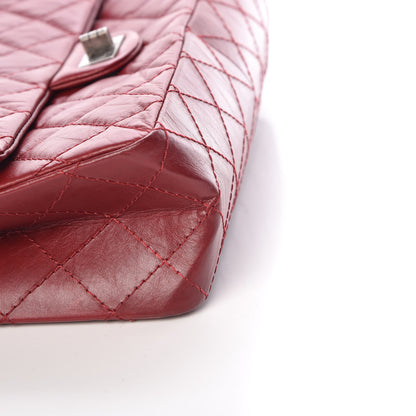Chanel Aged Calfskin Quilted 2.55 Reissue 226 Flap Red 10 of 12