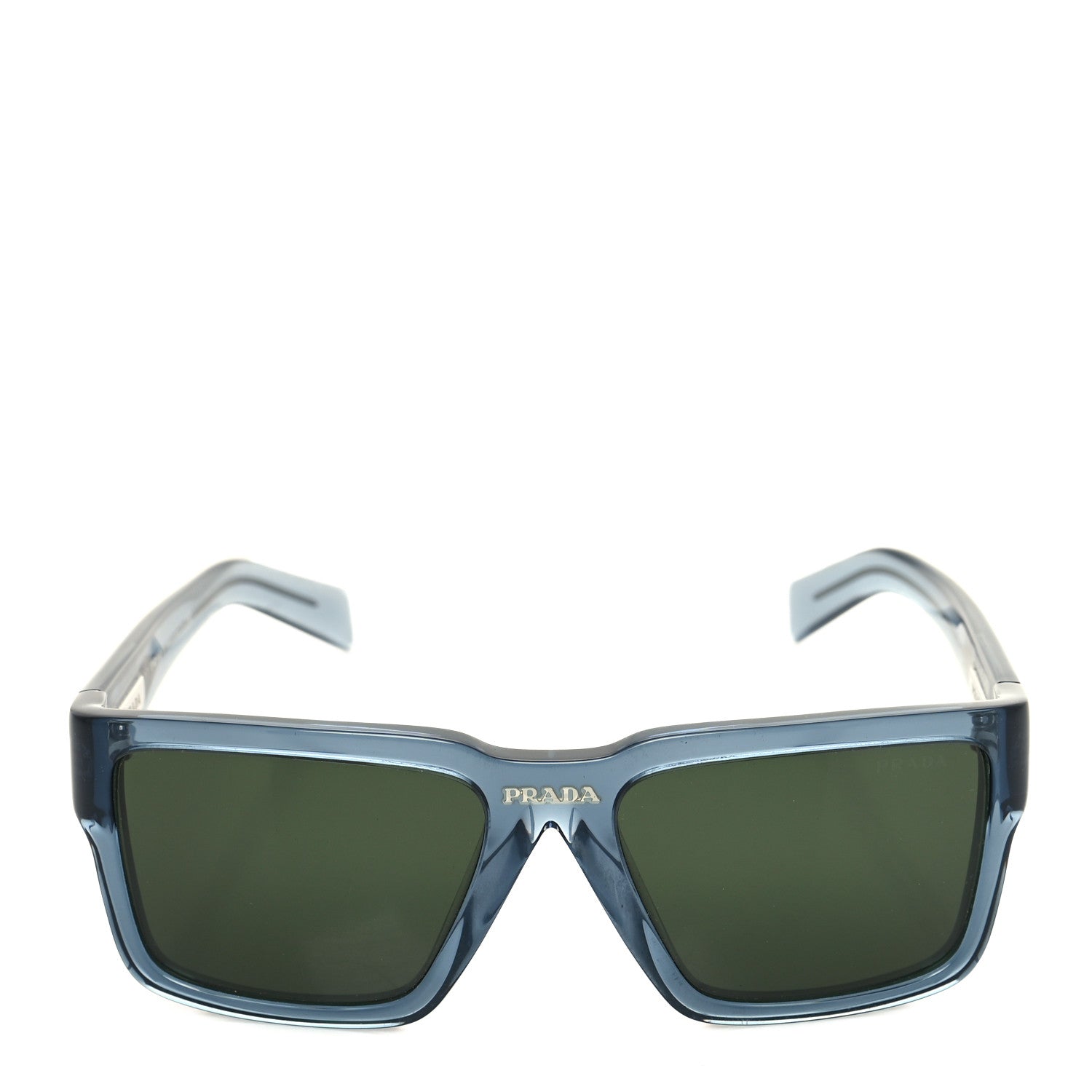 Prada Acetate Sunglasses SPR 10Y Military Green 2 of 7