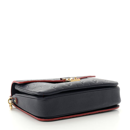 Louis Vuitton Empreinte Pochette Metis Marine Rouge 4 of 11