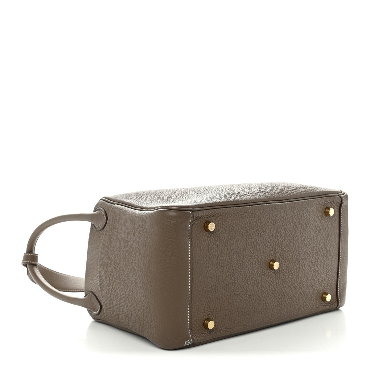 Hermes Taurillon Clemence Lindy 30 Etoupe 4 of 13