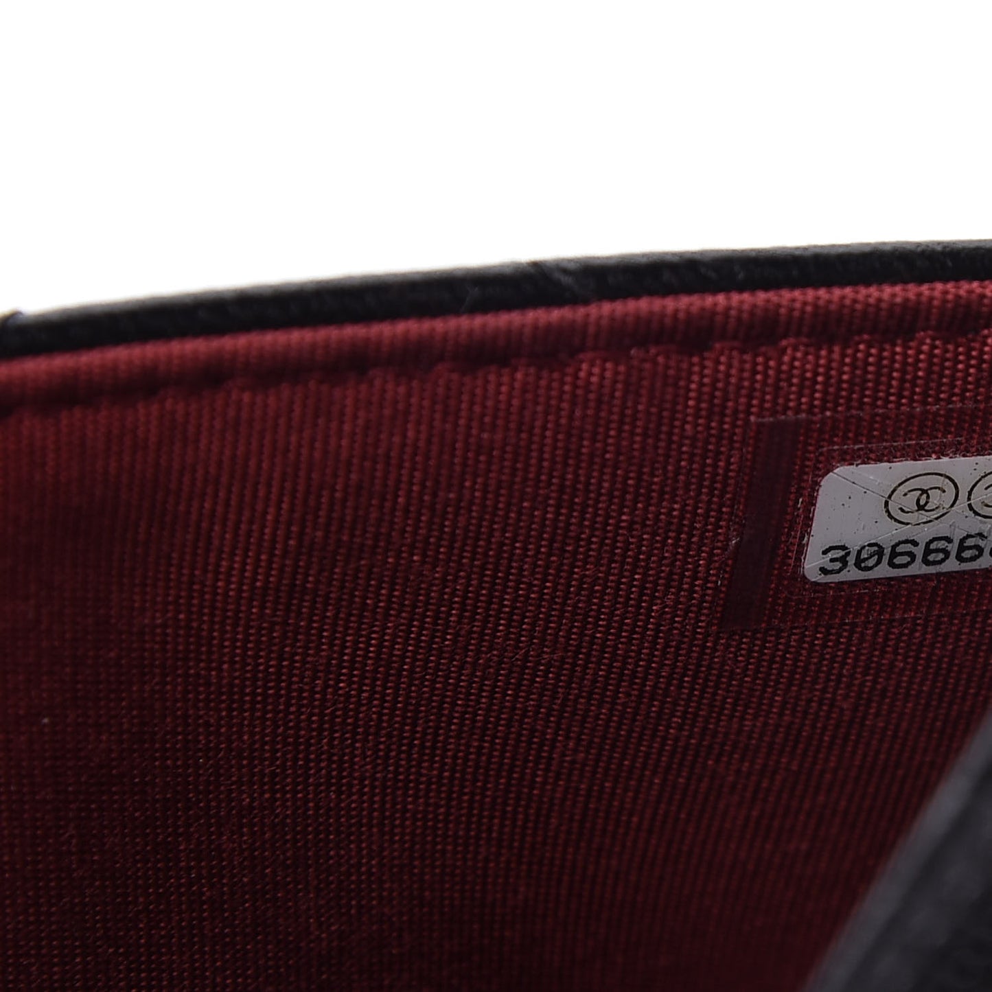 Shiny Goatskin Quilted Chanel 19 Wallet On Chain WOC Black