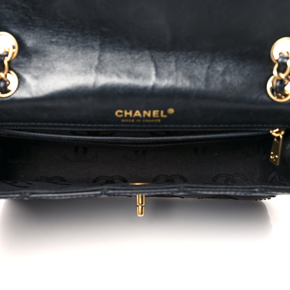 Chanel Glazed Calfskin Stitched Small Flap Black 4 of 9