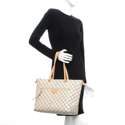 Louis Vuitton Damier Azur Iena MM 2 of 8