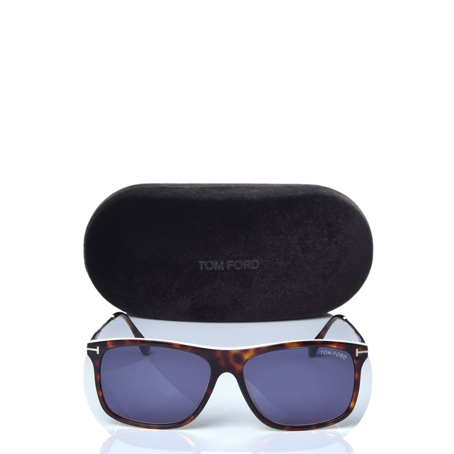 Tom Ford Max-02 Sunglasses TF 588 Havana 8 of 8