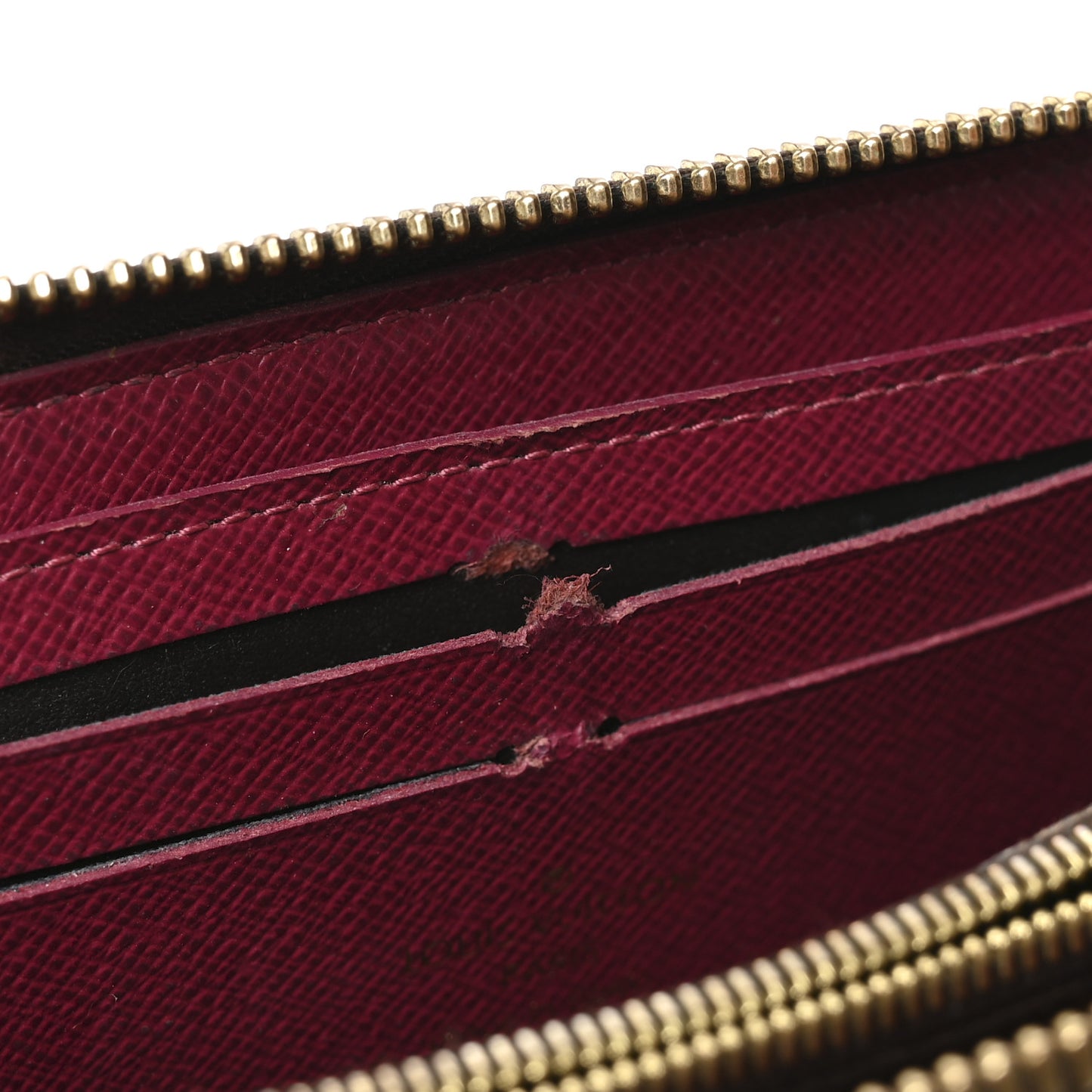 Monogram Clemence Wallet Fuchsia