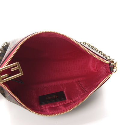 Fendi Zucca Spalmati Pochette Tobacco Fragola 5 of 10