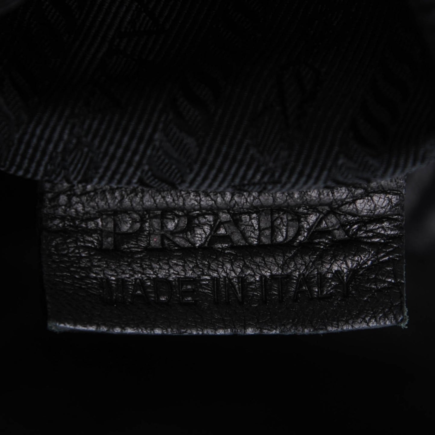 Nappa Shoulder Bag Nero Black